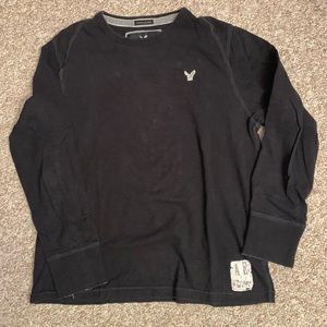 American Eagle, XL, black long sleeve shirt